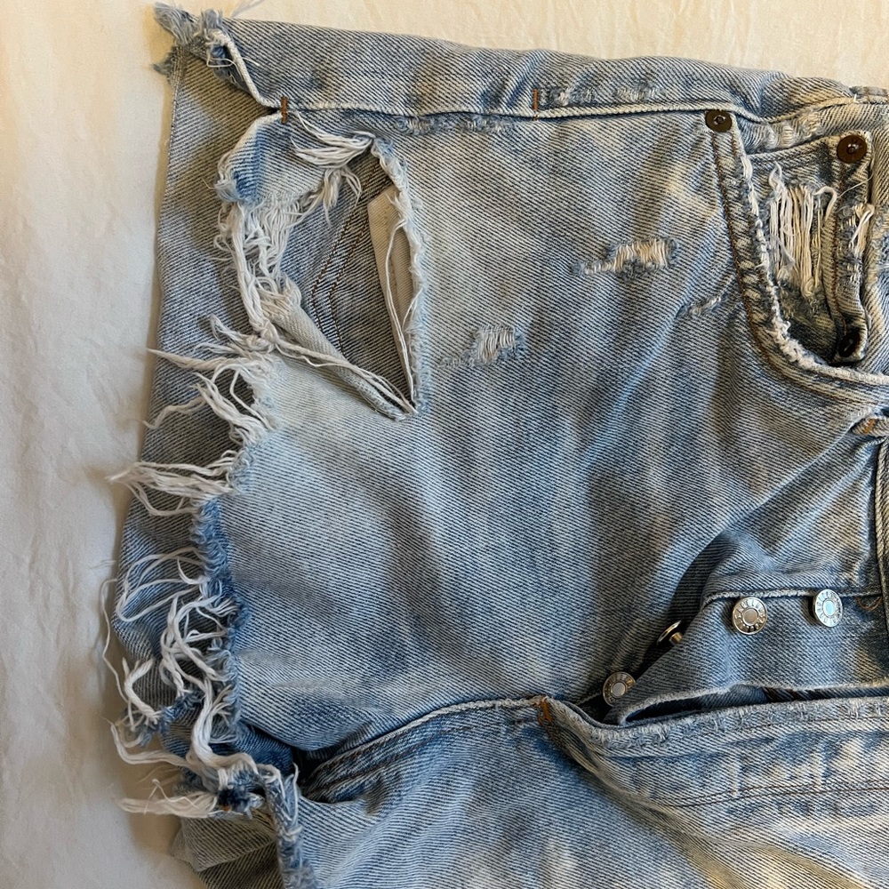 Agolde shorts - in swapmeet color